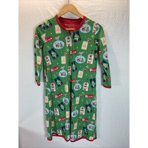 The Beaufort Bonnet Co Sleep Gown Dress Womens S Green Christmas Nutcracker PIMA